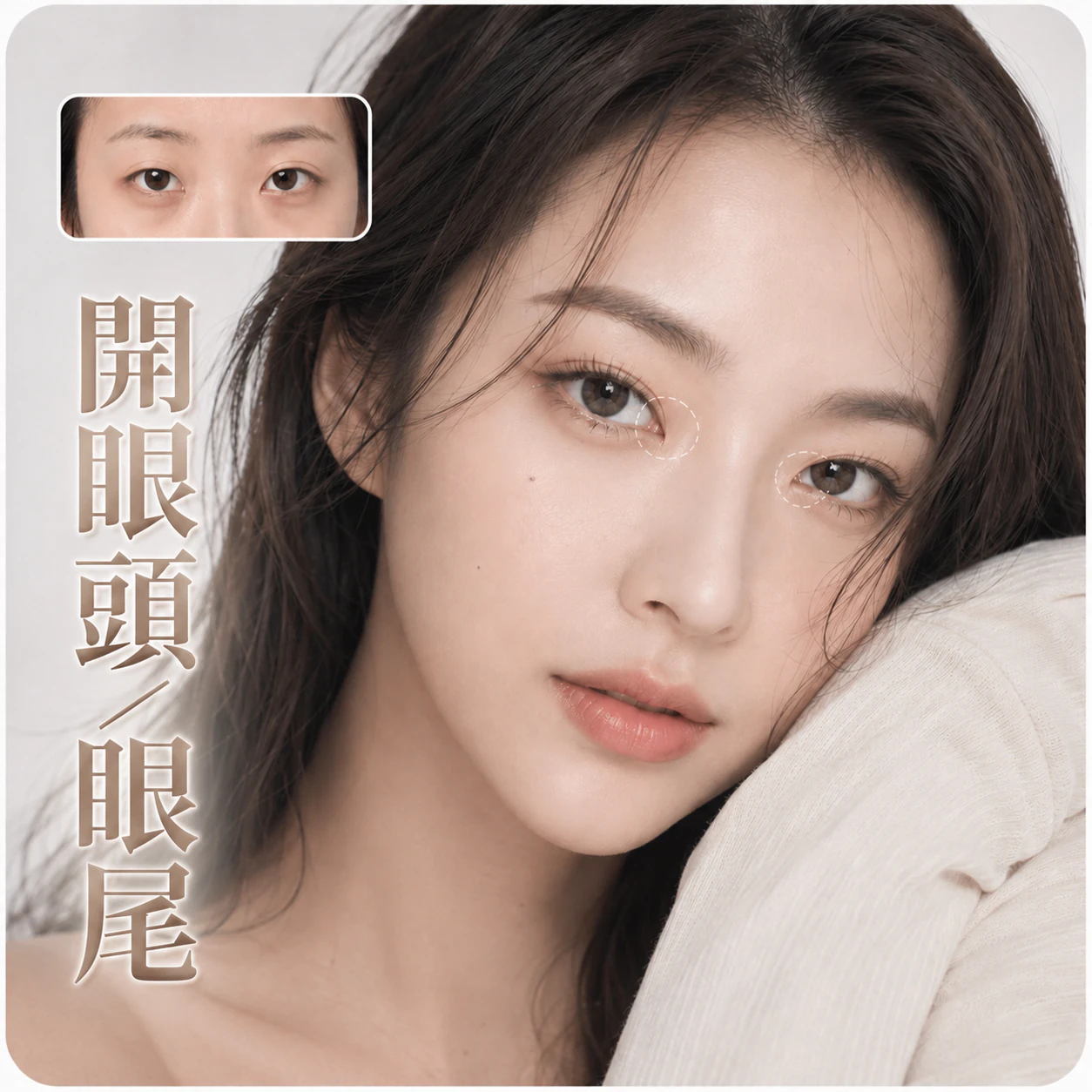 開眼頭/眼尾